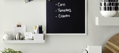 Making and using chalk boards in the interior