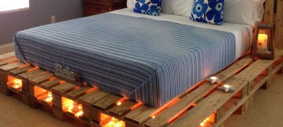 How to make a pallet bed with your own hands