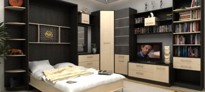 Description and features of wardrobe beds from IKEA