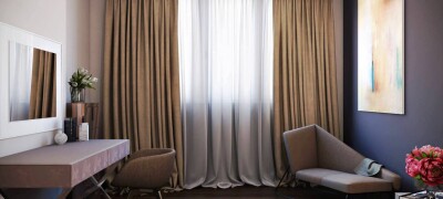 Selection and application of Italian curtains in the interior