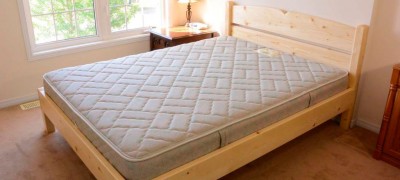 How to make a bed for a summer residence with your own hands