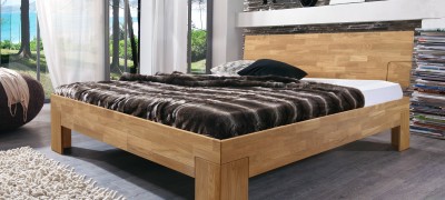 Double beds from solid wood - description and selection