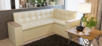 How to make a sofa in the kitchen with your own hands