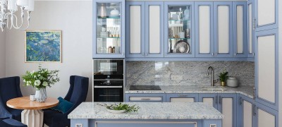 Color matching for kitchen units