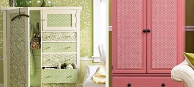 How to update an old wardrobe with your own hands