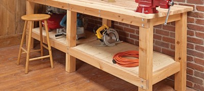 Manufacturing and description of a table for carpentry work