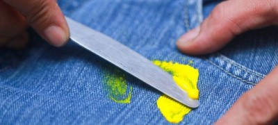 Ways to remove paint stains at home