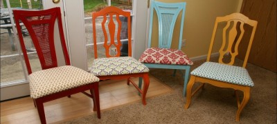 How to change the upholstery of a chair with your own hands