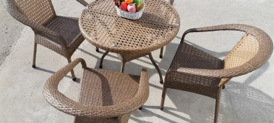 How to make faux rattan furniture