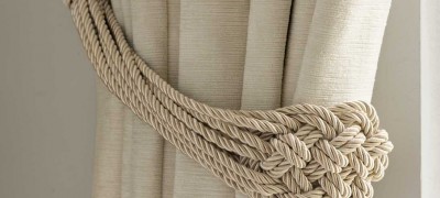 How to tie the curtains beautifully