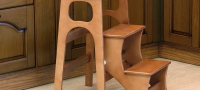 How to make a stepladder chair with your own hands