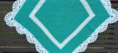 Couverture bébé au crochet