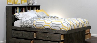 Description of beds with drawers - features and device