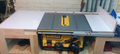 Making a table for a circular saw