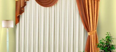 Types, selection and fastening of curtains