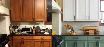 How to repaint a kitchen set with your own hands