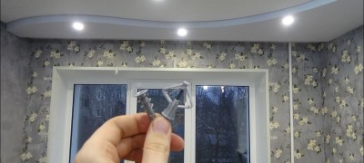 How to attach the cornice to drywall