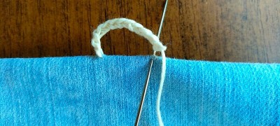 How to manually make eyelets for curtains