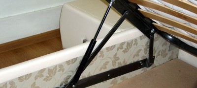 How to install a lift mechanism for a gas lift bed