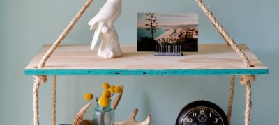 Decorating shelves with your own hands