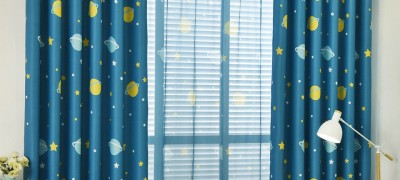 Baby curtains for a boy