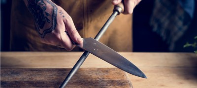 Options and correct knife sharpening scheme