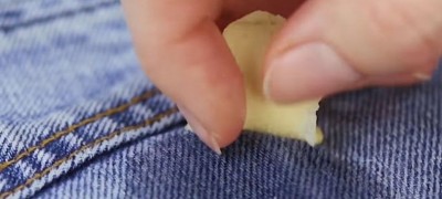 How to clean plasticine from clothes