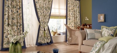 The choice and use of curtains in the style of Provence in the interior