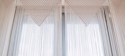 How to make macrame curtains with your own hands