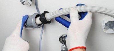 Extending the drain hose of the washing machine