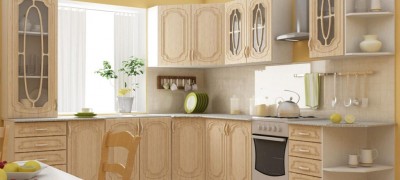 Types of samples of kitchen sets