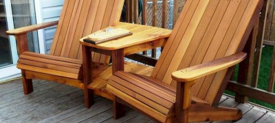 How to make garden furniture with your own hands