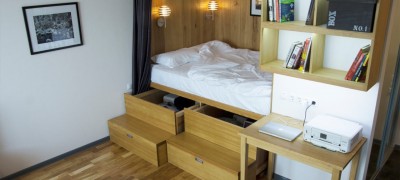 Making a podium bed with your own hands - step-by-step instructions