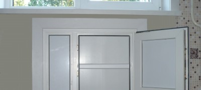 How to make a cupboard under the windowsill in the kitchen