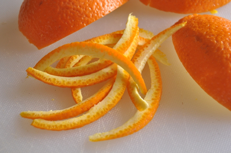 orange peels