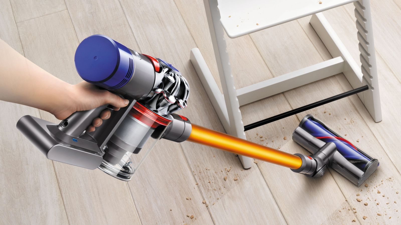 Акумулаторна прахосмукачка Dyson