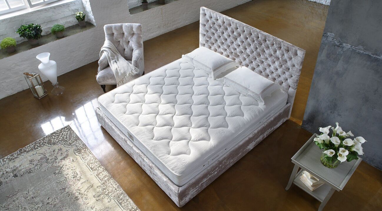 photo of a double mattress