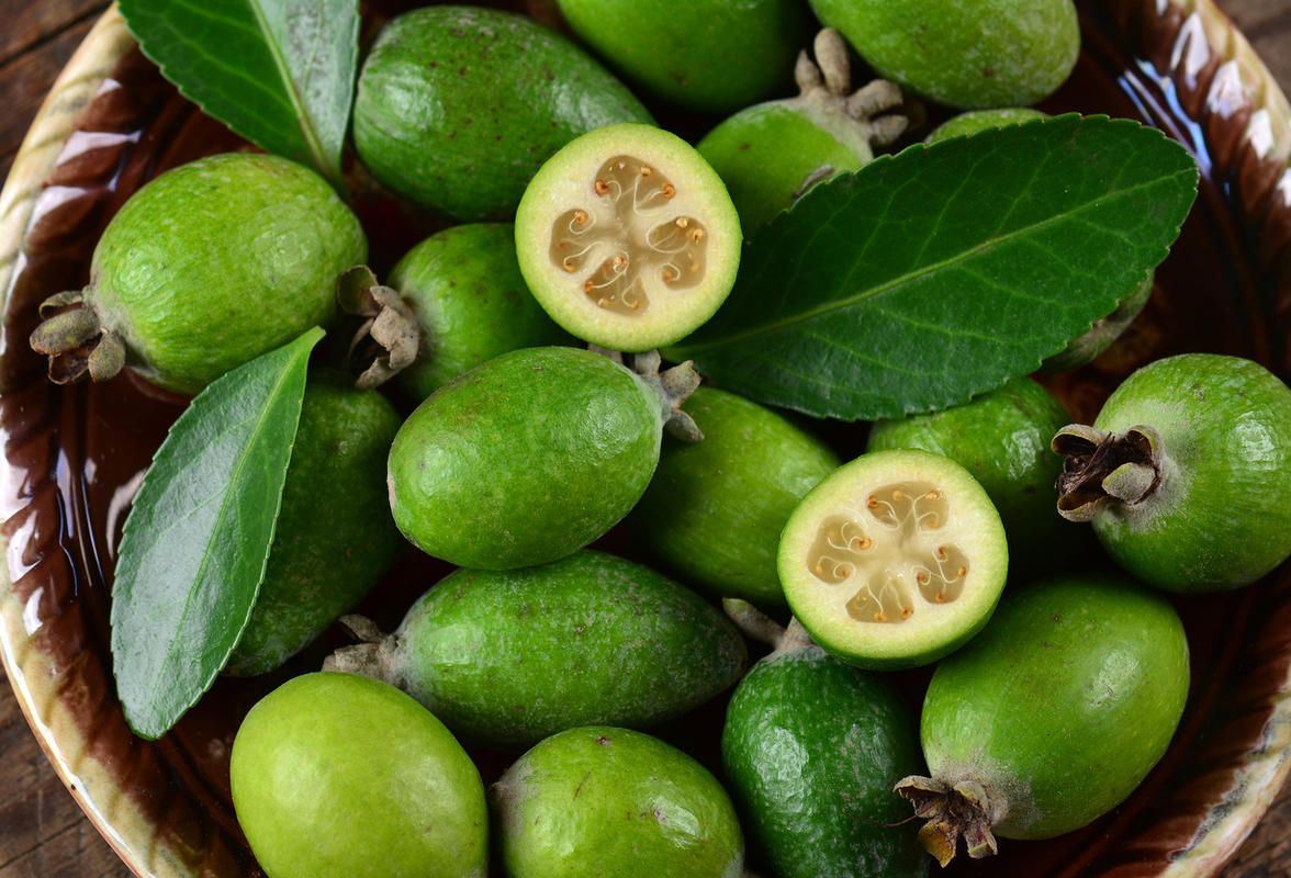 feijoa à quoi ressemble la photo