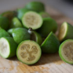 feijoa sliced