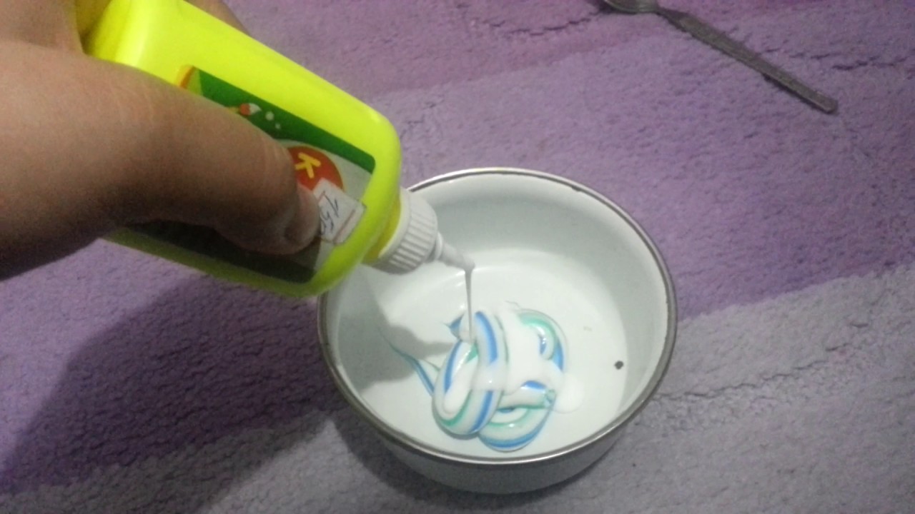 pva and toothpaste slime