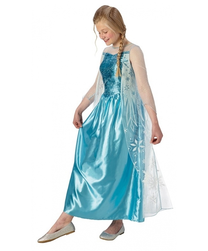 Elsa's Christmas costume for a girl