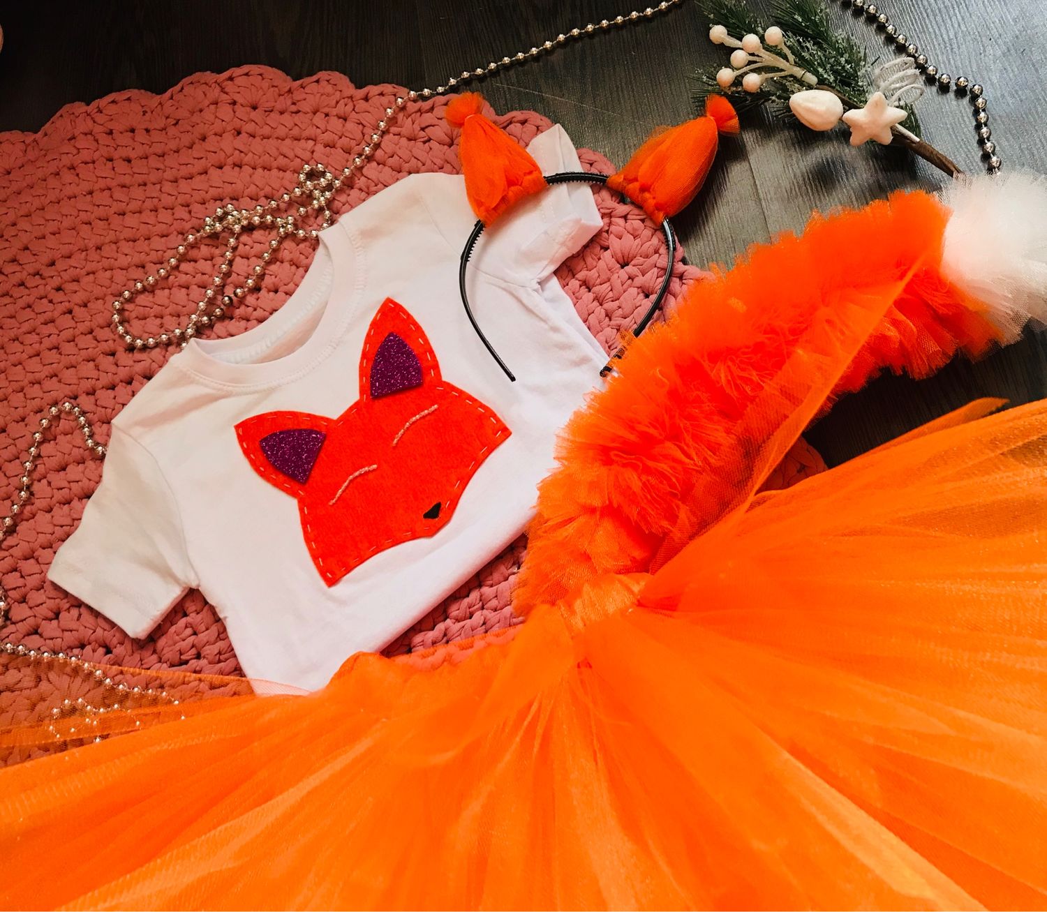 carnival fox costume for girls