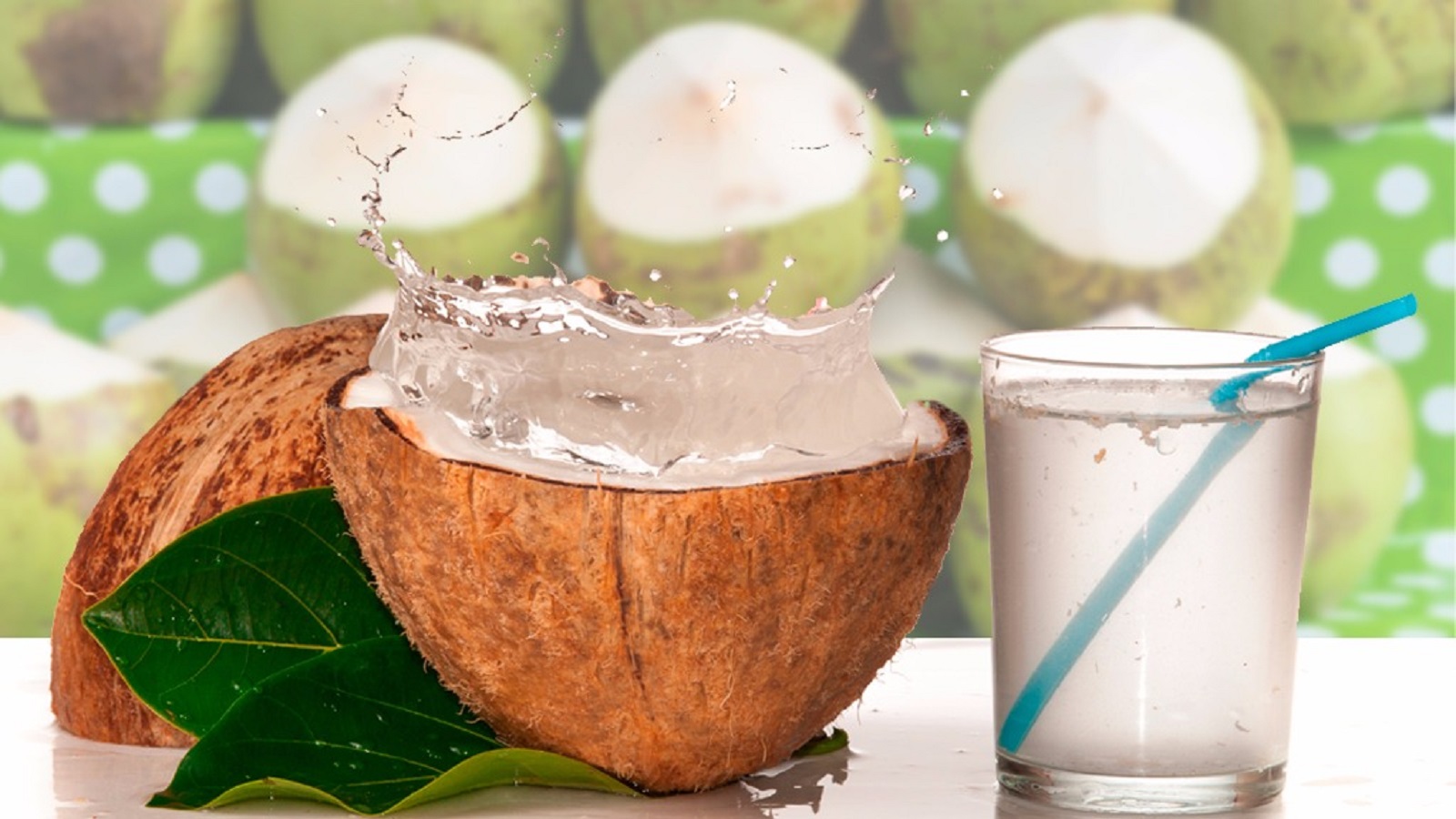 l'eau de noix de coco