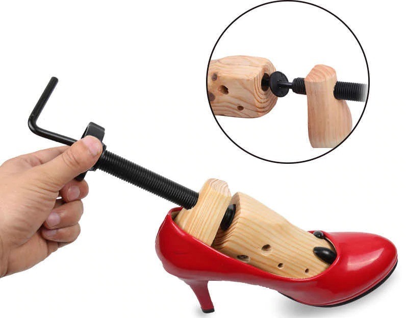 photo of a shoe stretcher