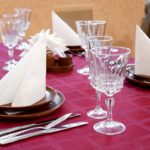 beautiful table setting photo decor