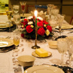 beautiful table setting for the holiday