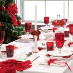 red decor for new year