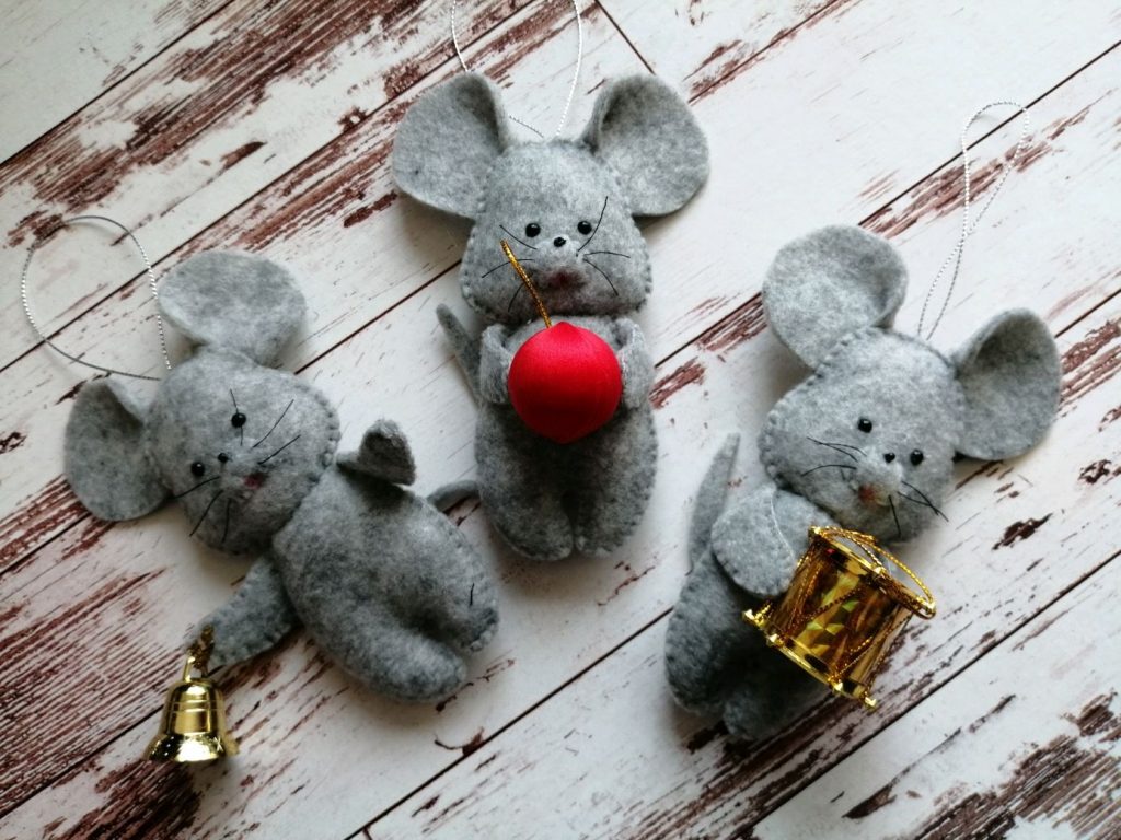 felt mice