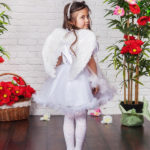 costumes de noël pour les filles ange