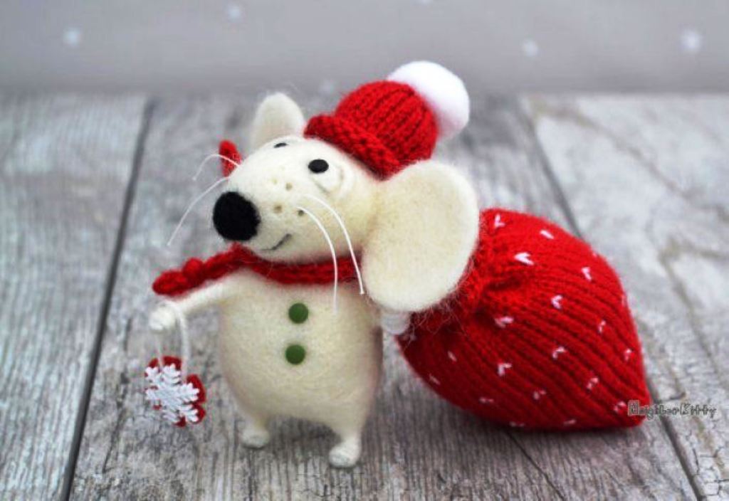 new year crafts 2020 mouse